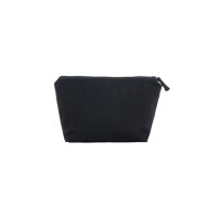 Νεσεσέρ με φερμουάρ ίδιου χρώματος σε μαύρο χρώμα διαστάσεων 26x17+6cm Νεσεσέρ με φερμουάρ ίδιου χρώματος σε μαύρο χρώμα διαστάσεων 26x17+6cm