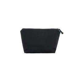 Νεσεσέρ με φερμουάρ ίδιου χρώματος σε μαύρο χρώμα διαστάσεων 26x17+6cm Νεσεσέρ με φερμουάρ ίδιου χρώματος σε μαύρο χρώμα διαστάσεων 26x17+6cm