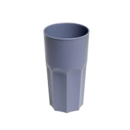 Ποτήρι πολυγωνικό διαστάσεων 8,50x12,50cm σε χρώμα μπλε Ποτήρι πολυγωνικό διαστάσεων 8,50x12,50cm σε χρώμα μπλε