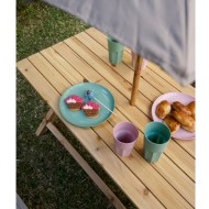 Πιάτο ρηχό μικρό πλαστικό διαμέτρου 19,50cm σε ροζ χρώμα Πιάτο ρηχό μικρό πλαστικό διαμέτρου 19,50cm σε ροζ χρώμα