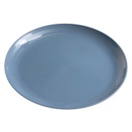 Πιάτο ρηχό μεγάλο πλαστικό διαμέτρου 23,00cm σε μπλε χρώμα Πιάτο ρηχό μεγάλο πλαστικό διαμέτρου 23,00cm σε μπλε χρώμα