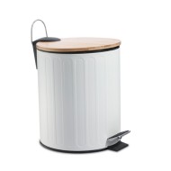 Χαρτοδοχείο μπάνιου Alpis σε χρώμα λευκό χωρητικότητας 5lt  Χαρτοδοχείο μπάνιου Alpis σε χρώμα λευκό χωρητικότητας 5lt