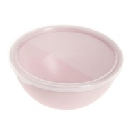 Μπωλ στρόγγυλο με καπάκι διαστάσεων 13,00x6,30cm σε χρώμα ροζ Μπωλ στρόγγυλο με καπάκι διαστάσεων 13,00x6,30cm σε χρώμα ροζ