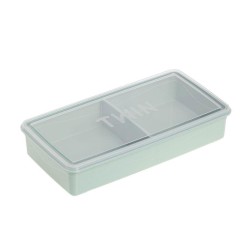 Φαγητοδοχείο TWIN με αποσπώμενο χώρισμα διαστάσεων 4,50x26,10x13,60cm Φαγητοδοχείο TWIN με αποσπώμενο χώρισμα διαστάσεων 4,50x26,10x13,60cm