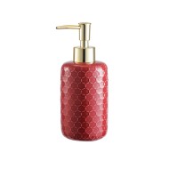 Dispenser Glamour σε χρώμα μπορντώ με χρυσή αντλία Dispenser Glamour σε χρώμα μπορντώ με χρυσή αντλία