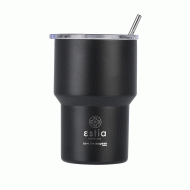 Θερμός Mug Lite Save the Aegean χωρητικότητας 400ml σε χρώμα midnight black Θερμός Mug Lite Save the Aegean χωρητικότητας 400ml σε χρώμα midnight black