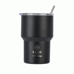 Θερμός Mug Lite Save the Aegean χωρητικότητας 400ml σε χρώμα midnight black Θερμός Mug Lite Save the Aegean χωρητικότητας 400ml σε χρώμα midnight black