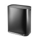 Κάδος απορρίμματων Duoprime Soft Close χωρητικότητας 60lt με δύο δοχεία 30&30lt σε μαύρο χρώμα