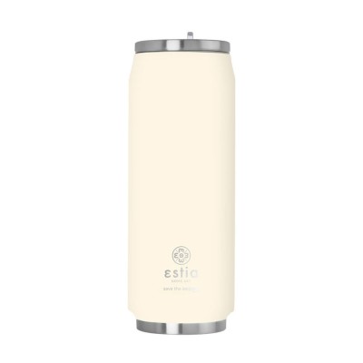 Θερμός Travel Cup Save the Aegean χωρητικότητας 500ml Lily White