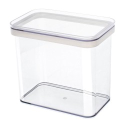 Δοχείο αποθήκευσης πλαστικό διάφανο χωρητικότητας 1650ml με καπάκι Δοχείο αποθήκευσης πλαστικό διάφανο χωρητικότητας 1650ml με καπάκι