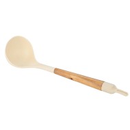 Κουτάλα βαθιά Acacia νάιλον σε χρώμα Ivory διαστάσεων 9x9x35cm Κουτάλα βαθιά Acacia νάιλον σε χρώμα Ivory διαστάσεων 9x9x35cm