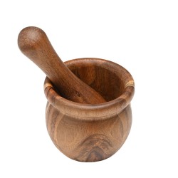 Γουδί Acacia διαστάσεων 10x10x14cm από ξύλο ακακίας Γουδί Acacia διαστάσεων 10x10x14cm από ξύλο ακακίας