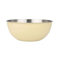 Μπωλ ανάμειξης ανοξείδωτο διαμέτρου 20cm σε χρώμα ivory