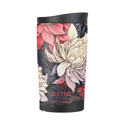 Θερμός Travel Mug Save the Aegean χωρητικότητας 350ml Midnight Blossom