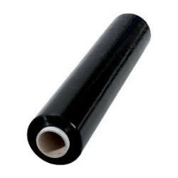Stretch film σε χρώμα μαύρο 1,6kg διαστάσεων 104x50cm / 23mic Stretch film σε χρώμα μαύρο 1,6kg διαστάσεων 104x50cm / 23mic