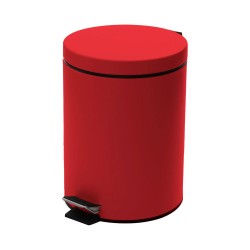 Χαρτοδοχείο μπάνιου Classic Soft Close χωρητικότητας 5lt σε χρώμα ματ κόκκινο Χαρτοδοχείο μπάνιου Classic Soft Close χωρητικότητας 5lt σε χρώμα ματ κόκκινο