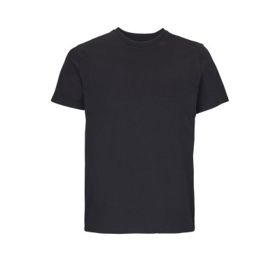 T-shirt φιλικό προς το περιβάλλον Jersey 175gsm σε μαύρο χρώμα νούμερο Large