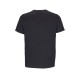T-shirt φιλικό προς το περιβάλλον Jersey 175gsm σε μαύρο χρώμα νούμερο Medium
