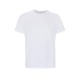 T-shirt φιλικό προς το περιβάλλον Jersey 175gsm σε λευκό χρώμα νούμερο Small