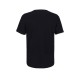 Unisex T-shirt με στρογγυλό γιακά ζέρσεϊ 150gsm σε χρώμα μαύρο νούμερο 3XL