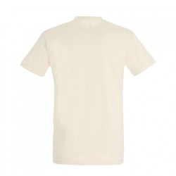Κοντομάνικο T-shirt Imperial ανδρικό σε χρώμα Cream νούμερο Small 100% βαμβακερό