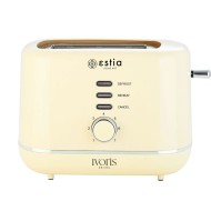 Φρυγανιέρα Ivoris 2 θέσεων με 7 επίπεδα ψησίματος 850w με αποσπώμενο δίσκο για ψίχουλα