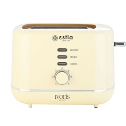 Φρυγανιέρα Ivoris 2 θέσεων με 7 επίπεδα ψησίματος 850w με αποσπώμενο δίσκο για ψίχουλα