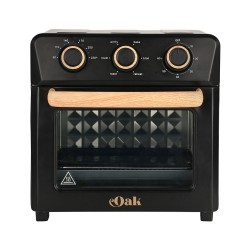 Φριτέζα αέρος Oak 1400w χωρητικότητας 12lt με 4 λειτουργίες ψησίματος σε χρώμα μαύρο
