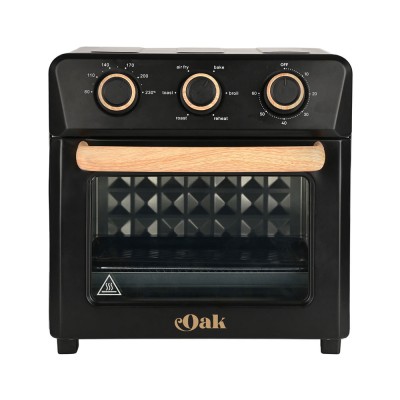 Φριτέζα αέρος Oak 1400w χωρητικότητας 12lt με 4 λειτουργίες ψησίματος σε χρώμα μαύρο