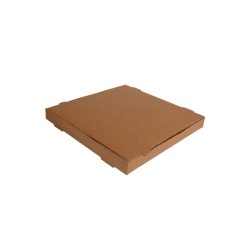 Κουτί πίτσας κραφτ ατύπωτο διαστάσεων 22x22x4cm σε πακέτο των 100 τεμαχίων Κουτί πίτσας κραφτ ατύπωτο διαστάσεων 22x22x4cm σε πακέτο των 100 τεμαχίων
