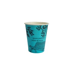 Ποτήρι χάρτινο μονότοιχο CAT 12oz για ζεστά και κρύα ροφήματα σε συσκευασία 50 τεμαχίων Ποτήρι χάρτινο μονότοιχο CAT 12oz για ζεστά και κρύα ροφήματα σε συσκευασία 50 τεμαχίων