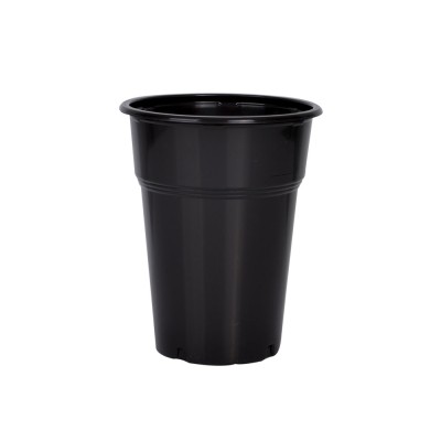Πλαστικό ποτήρι μαύρο ιδανικό για freddo χωρητικότητας 300ml συσκευασία 50 τεμαχίων