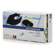 Γάντια νιτριλίου σε μαύρο χρώμα πακέτο των 100 τεμαχίων νούμερο Large Γάντια νιτριλίου σε μαύρο χρώμα πακέτο των 100 τεμαχίων νούμερο Large