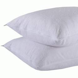 Προστατευτικό μαξιλαριού αδιάβροχο υποαλλεργικό,πλενόμενο διαστάσεων 50x170cm (ζεύγος)