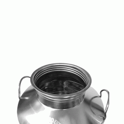 Ανοξείδωτο δοχείο QUATTRO EFFE με βιδωτό καπάκι χωρητικότητας 100lt χωρίς κάνουλα 1/2"