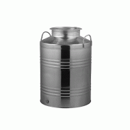 Ανοξείδωτο δοχείο QUATTRO EFFE με βιδωτό καπάκι χωρητικότητας 100lt χωρίς κάνουλα 1/2"