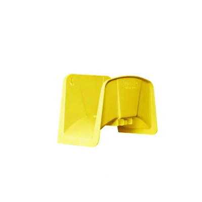 Βάση τοίχου για λάστιχο ποτίσματος SIROFLEX 4895/2 σε χρώμα κίτρινο