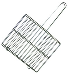 Σχάρα μεταλλική ψησίματος ίσια Ν.5 μεγάλη διαστάσεων 32x40cm