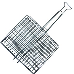 Σχάρα μεταλλική ψησίματος καρέ Ν.5 μεγάλη διαστάσεων 32x40cm