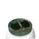 Βάζο PET χωρητικότητας 15lt μεγάλο διάφανο με πράσινο καπάκι
