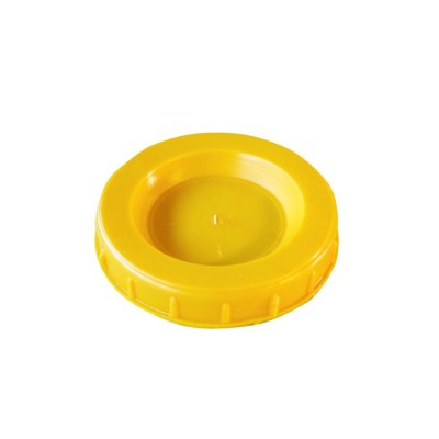 Καπάκι για βάζο πλαστικό μελιού διάφανο χωρητικότητας 3kg σε κίτρινο χρώμα