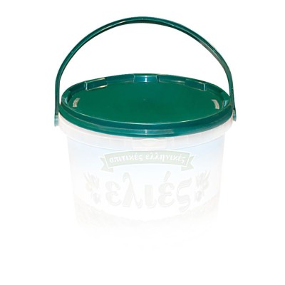Καπάκι για κάδο τροφίμων για ελιές χωρητικότητας 5lt σε πράσινο σκούρο χρώμα