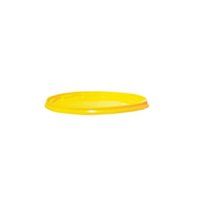 Καπάκι για βάζο πλαστικό μελιού διάφανο χωρητικότητας 2,3lt σε κίτρινο χρώμα