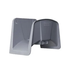 Βάση τοίχου για λάστιχο SIROFLEX 4895/Ε σε γκρι χρώμα διαστάσεων 20x25x17Ycm