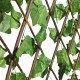 Συνθετική φυλλωσιά με πέργκολα ξύλινη 1x2m σε χρώμα πράσινο GREEN TOOLS
