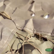 Δίχτυ παραλλαγής PU αδιαβροχοποιημένο GRASHER διαστάσεων 3x4m σε μπεζ χρώμα