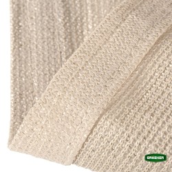 Πανί σκίασης ορθογώνιο Ε220 180gr/m² σε εκρού διαστάσεων 5x5m GRASHER με κρίκους