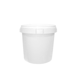 Κάδος τροφίμων σε λευκό χρώμα με χερούλι χωρητικότητας 32lt (χωρίς καπάκι) Κάδος τροφίμων σε λευκό χρώμα με χερούλι χωρητικότητας 32lt (χωρίς καπάκι)