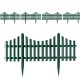 Φράχτης κήπου πλαστικός GRASHER διαστάσεων 2,30m x 33Υcm 4τμχ σε χρώμα πράσινο