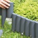 Φράχτης κήπου πλαστικός PROSPERPLAST διαστάσεων 2,70m x 24Υcm (10τμχ) σε χρώμα γκρι